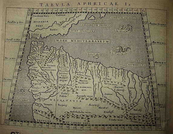 Magini Giovanni Antonio Tabula Aphricae I 1620 Padova